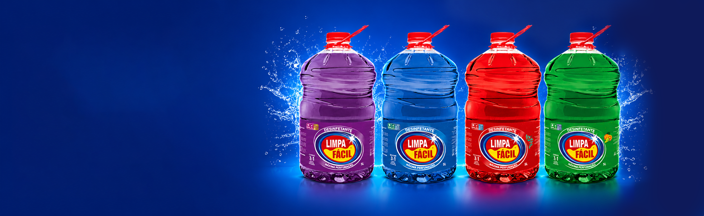 Linha Desinfetante Limpa Fácil 5L
